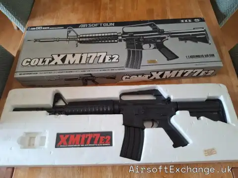 Vintage Tokyo Marui Colt XM177E2 – Complete in Original Box (Discontinued Collector's Piece)