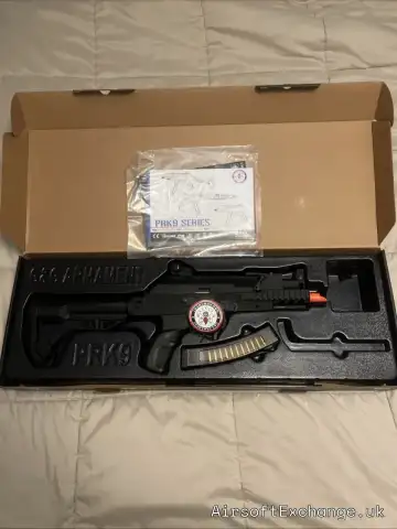 G&G Armament PRK9 RTS Airsoft Gun Brand New Never Used