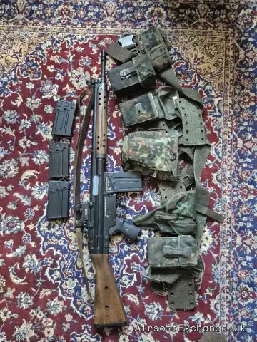 Classic Army G3A3 Full Genuine G3 wooden furniture