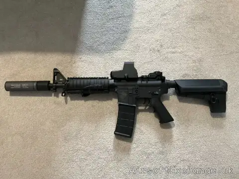 Specna Arms SA-C04 CORE CQB Railed Carbine Rifle Bundle