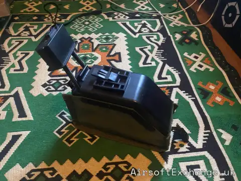 S&T Armament 2000rnd Box Magazine for M249/MK46 LMG - Sound Control