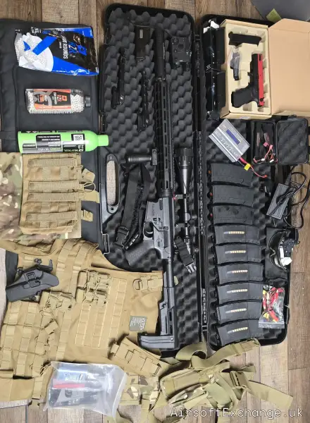 Dmr and Glock 18 job lot