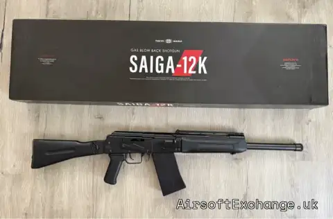 Tokyo Marui Saiga 12k GBBR Shotgun