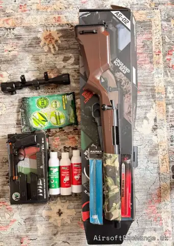 AMOEBA STRIKER 02 +M9 gas blowback