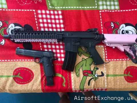Bulldog mk18 and MEU 1911