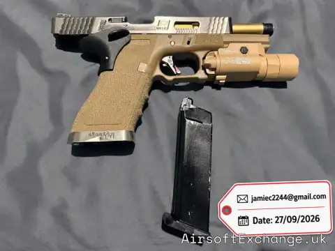 Full Metal Gas Blowback Airsoft Pistol – WE-Tech