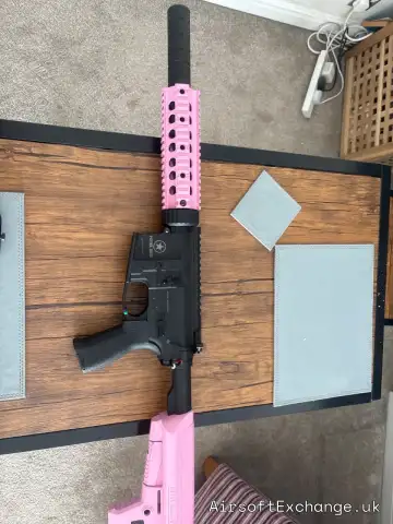 Delta armory two tone pink aeg