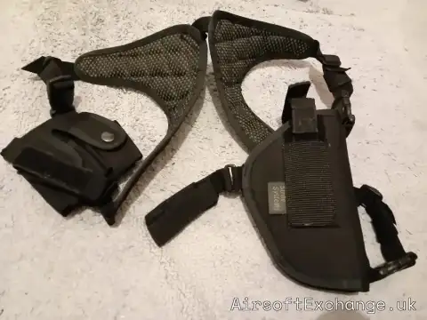 ASG revolver shoulder holster rig