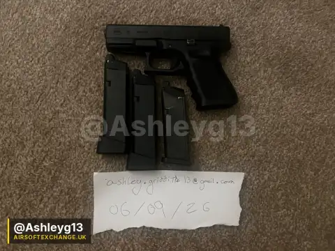 Boxed Tokyo Marui G19 Gen 3 + 3 Mags & Boneyard Bonus