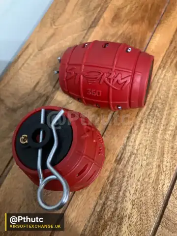 2 ASG storm 360 gas impact grenade