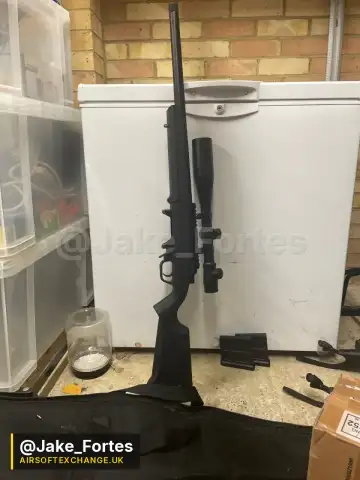 Ares Amoeba AS01 (+ scope + mags and bag)
