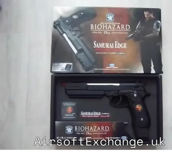 Samurai Edge Barry BURTON 15th Anniversary - Resident Evil / Biohazard.