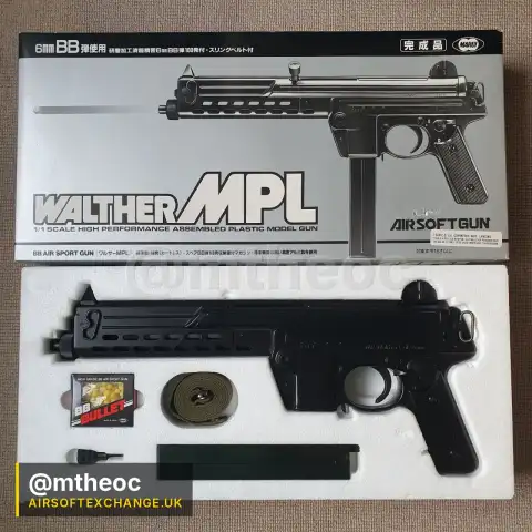 VINTAGE Tokyo Marui Walther MPL – First Edition Non-Hop-Up (Late 80s / Early 90s) – Pristine Boxed Collector's Piece