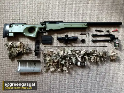 Tokyo Marui L96 AWS Sniper Rifle Bundle