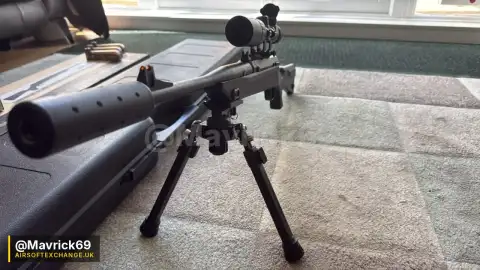 Action Army AAC-C1 Athena Custom Spring Sniper Rifle – Upgraded Package