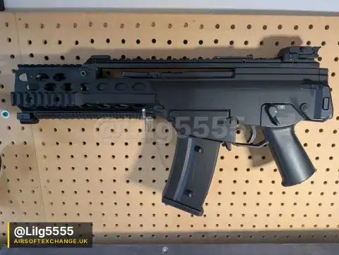 JG G608 G36C AEG - Modified with Long RIS Handguard - No Stock - Project