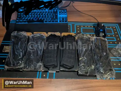 6x Wellpro Ak12 gas mags, brand new.
