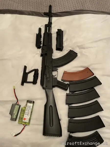 ICS AK 74 with Fixed Stock Airsoft Gun AEG