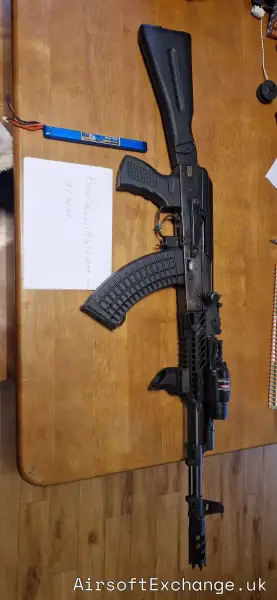 E@L AK74 i believe with zentico grip and stock grip installed