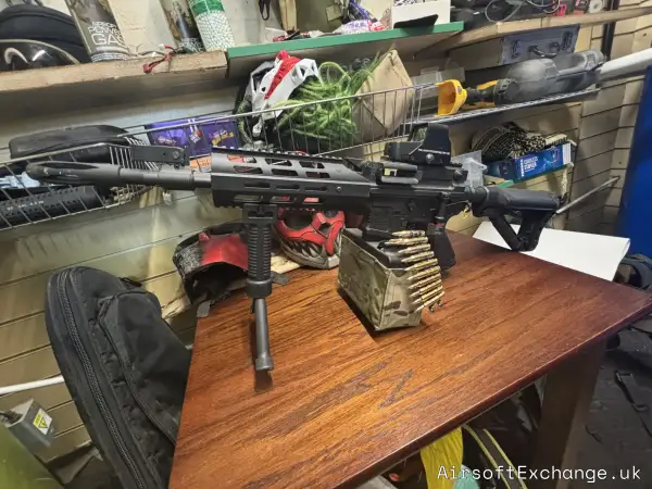 G&G Combat Machine AEG CM16 LMG with ETU