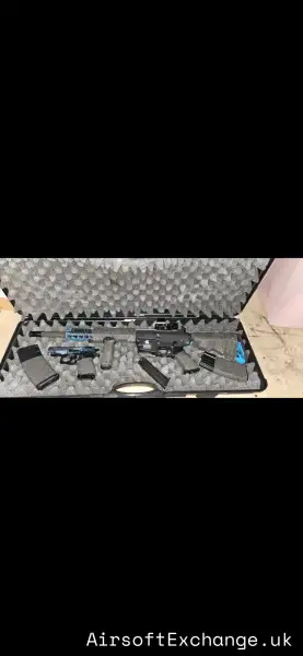 Selling my airsoft rifles and pistol also.