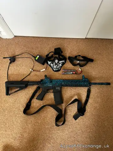Valken ASL MOD-M AEG Airsoft Gun Bundle