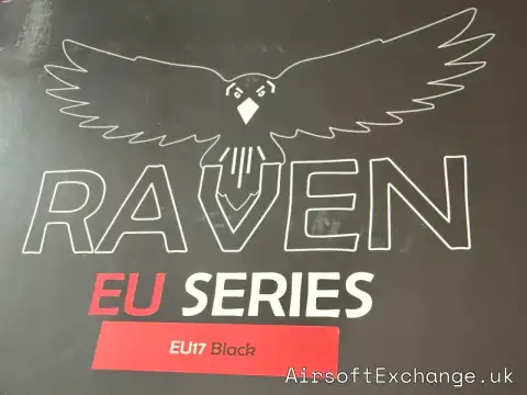 EU17 GBB Pistol Black (Raven) extras included