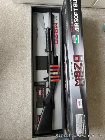 TM gas M870 shotgun