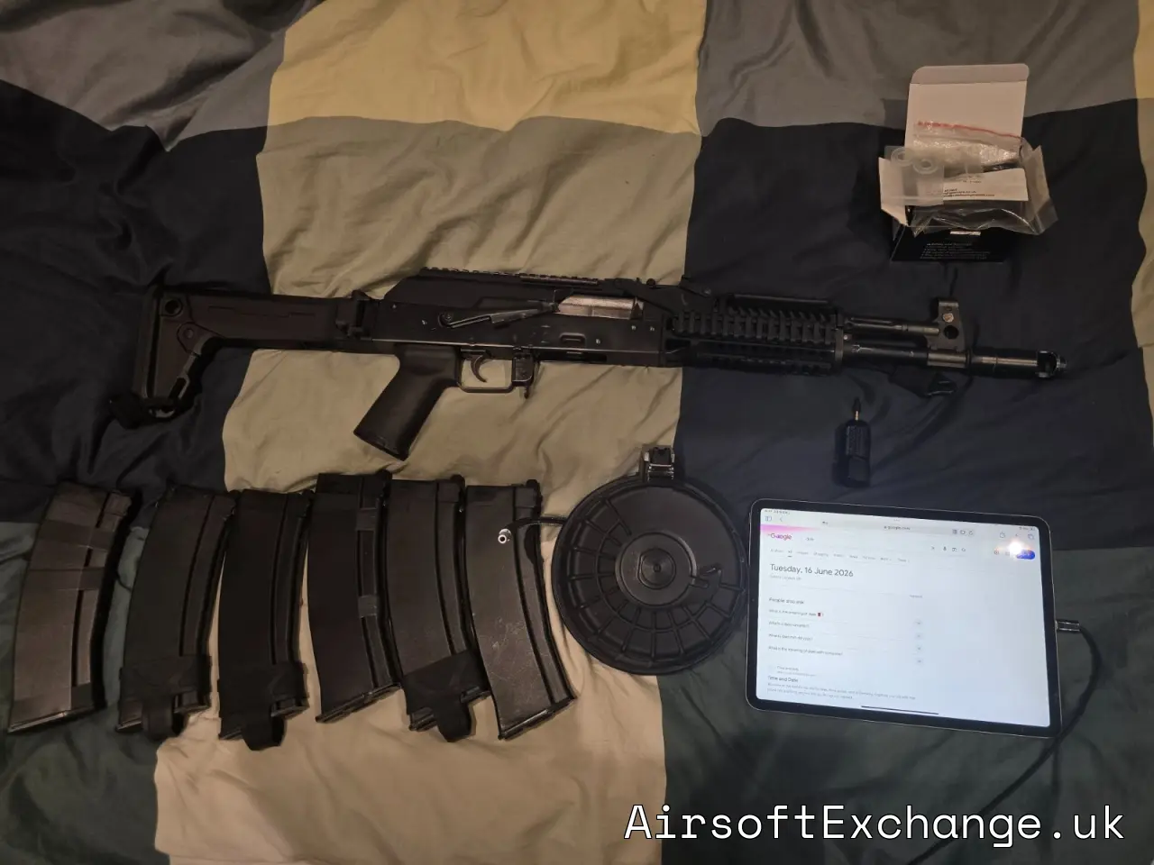 CO2/Green gas/HPA Mod GHK AKM (AK74 style)