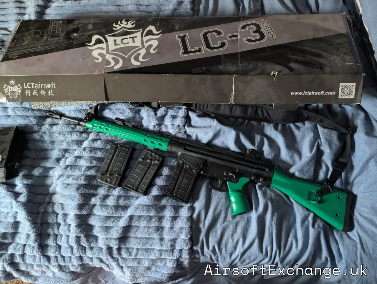 LCT G3A3-S AEG (Retailer Two-Tone Green) STAMPED STEEL