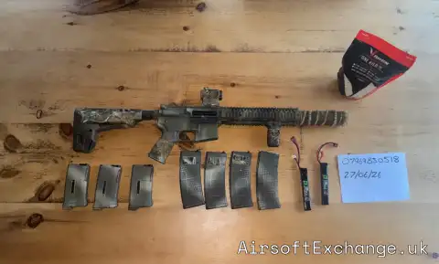 Custom CYMA Platinum Mk18