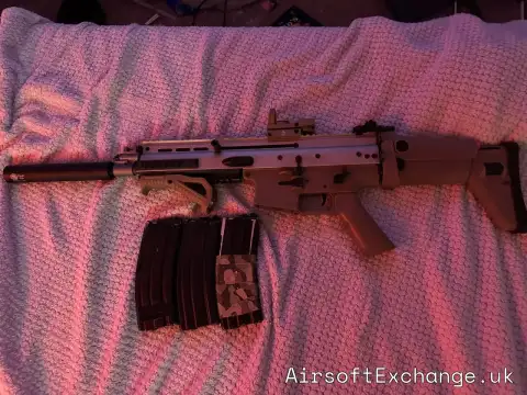 MK16 MOD 0 Open Bolt GBB SCAR rifle
