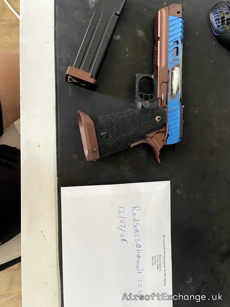 Army Armament Taran Tactical Innovations Sand Viper GBB Pistol