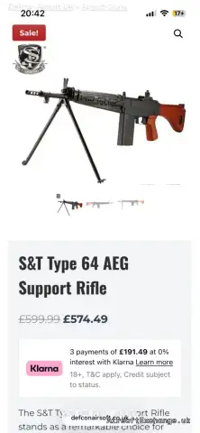 S&G type 64 battle rifle