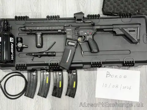 Umarex H&K HK416 A5 Gen.3 GBBR – HPA Setup / 4 GBB Mags / Accessories Included