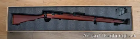 S&T Armament Lee-Enfield Rifle No.1 MK.III S.M.L.E Bolt Action Airsoft Rifle