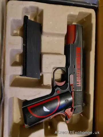 Aw custom deadpool pistol weathered look